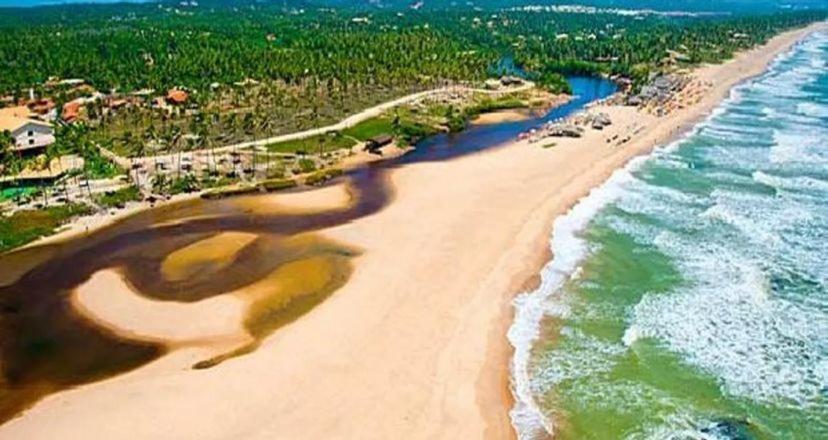 Apartamento Imbassaí Bahia Temporada Exterior foto